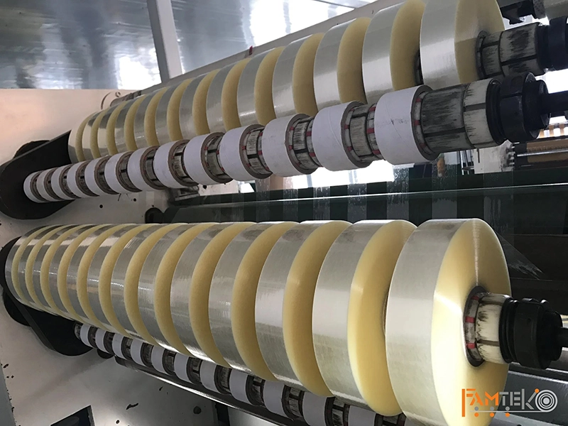 برش طولی رول ها با دستگاه رول به رول